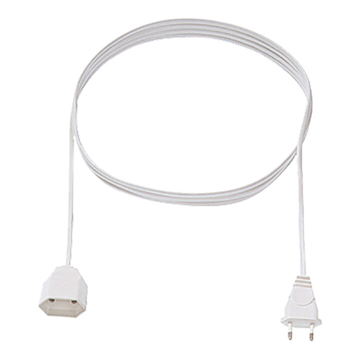 Bachmann Euro-Verlängerung PVC 5m,ws 233.286