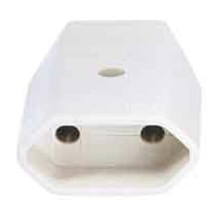 Bachmann Eurocoupleur plat blanc, avec raccord à vis 900.005
