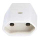 Bachmann Eurocoupleur plat blanc, avec raccord à vis 900.005