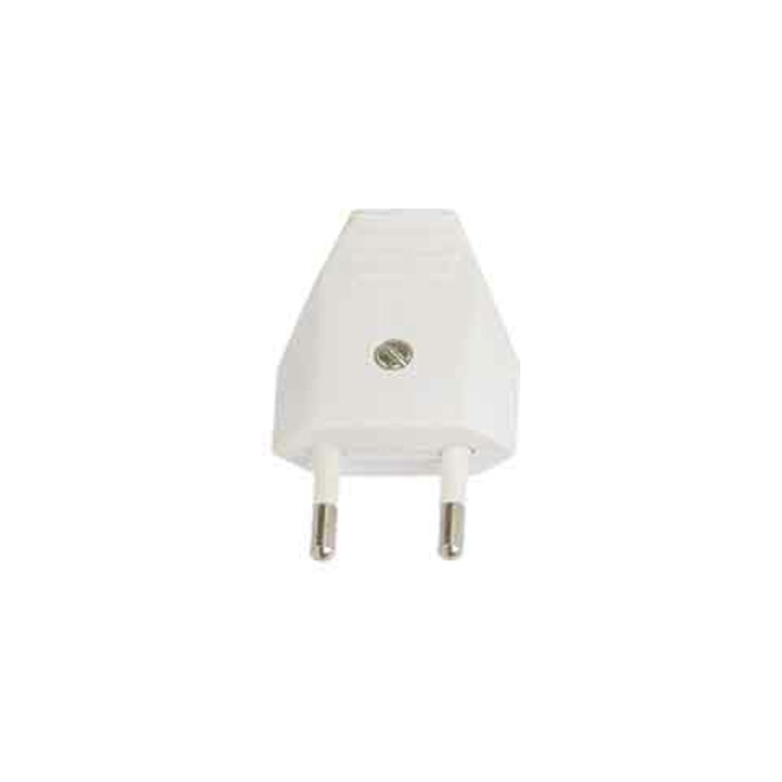 Bachmann Euroflachstecker ws, m.Schraubanschl. 900.003