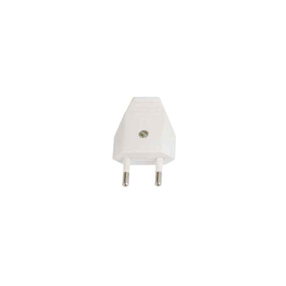 Bachmann Euroflachstecker ws, m.Schraubanschl. 900.003