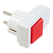 Bachmann fiche de protection angulaire blanche, coupure 911.273-1