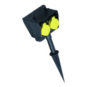 Bachmann Gartensteckdose 2,00m sw 394.182-4