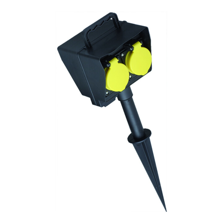 Bachmann Gartensteckdose 2,00m sw 394.182