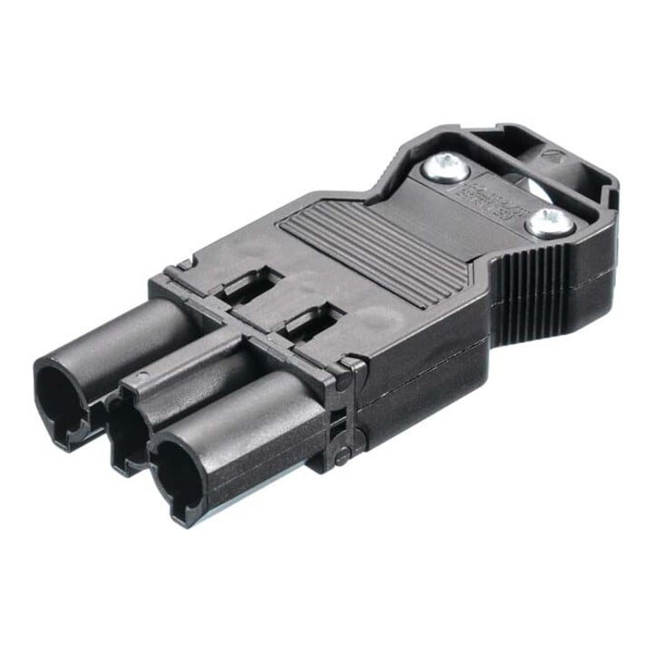 Bachmann Gerätestecker montagefer.,16A/250V 375.504