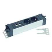 Bachmann Halteblech Edelstahl gerade 940.097-3