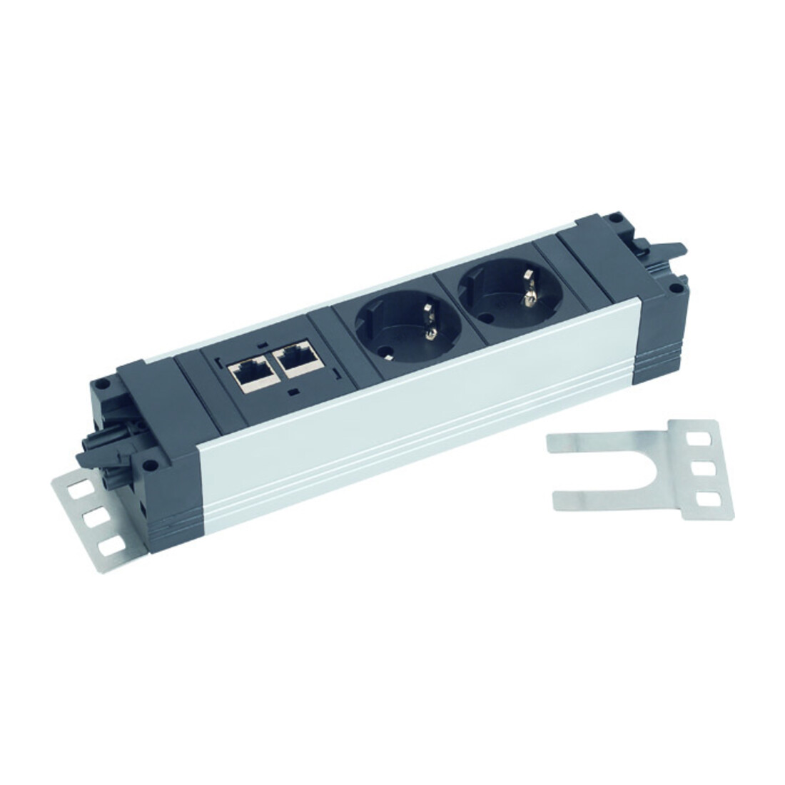 Bachmann Halteblech Edelstahl gerade 940.097