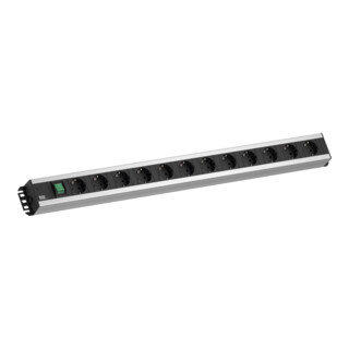 Bachmann Handwerkerleiste 12fach mit Schalter,2m Zul. 300.005