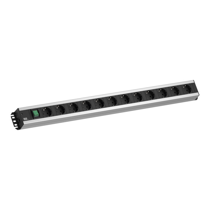 Bachmann Handwerkerleiste 12fach mit Schalter,2m Zul. 300.005