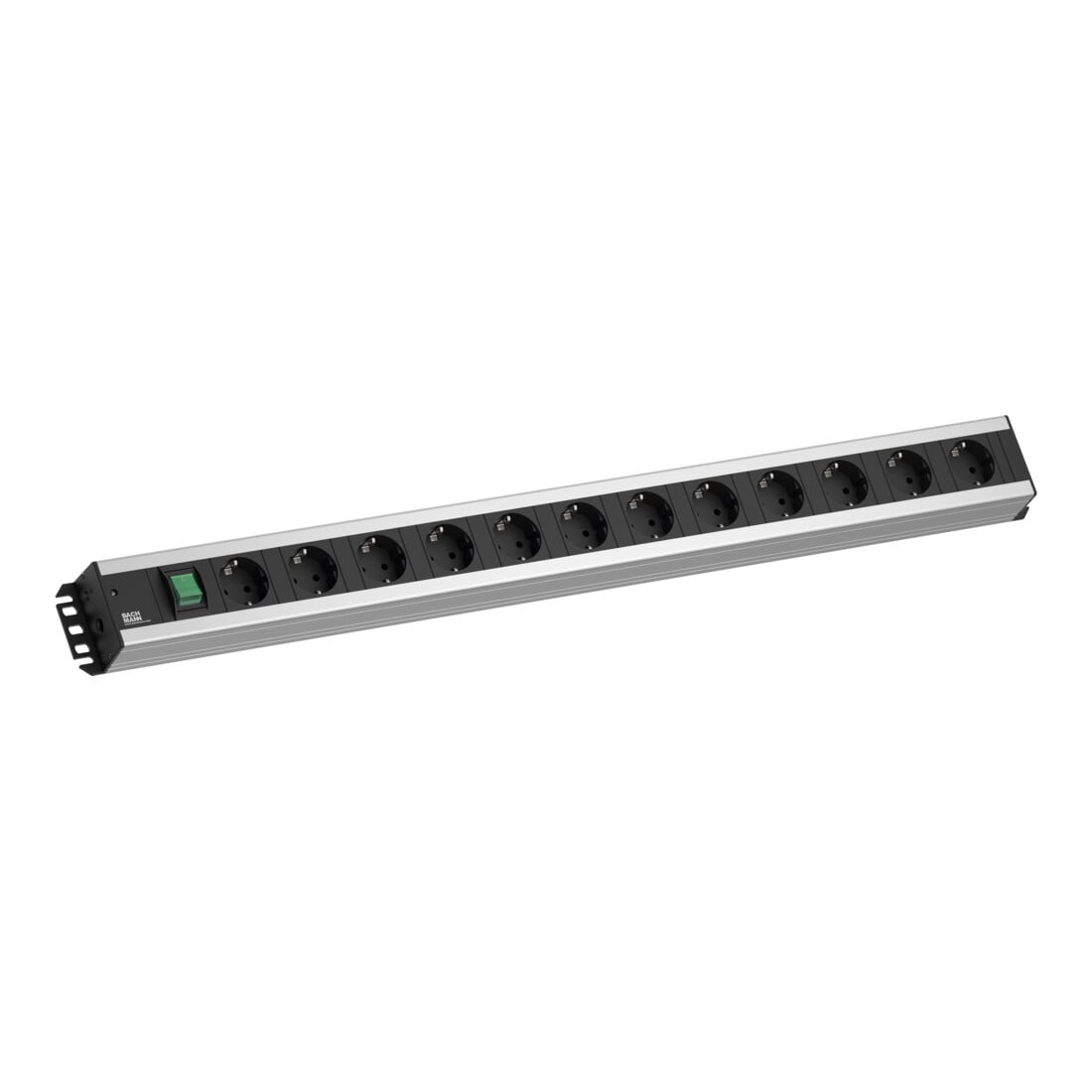 Bachmann Handwerkerleiste 12fach mit Schalter,2m Zul. 300.005