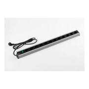 Bachmann Handwerkerleiste 12fach mit Schalter,2m Zul. 300.005-5