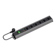 Bachmann Handwerkerleiste 6-fach ÜSS m.Schalter 2m Zu 300.011-2