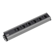 Bachmann Handwerkerleiste 6fach ohne Schalter,2m Zul 300.000-2