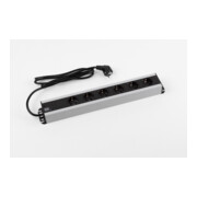 Bachmann Handwerkerleiste 6fach ohne Schalter,2m Zul 300.000-5