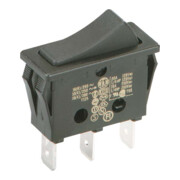 Bachmann Interrupteur à bascule noir, 16(8)A 250V 1p. 924.092-1