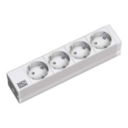 Bachmann Multiprise 10 pouces 1U, RAL7035 333.0122-1