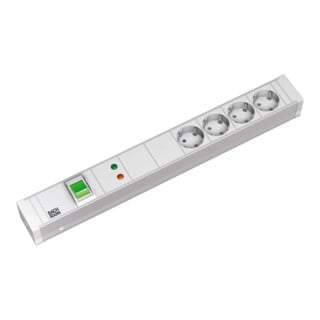 Bachmann Multiprise 19 pouces 4x avec protection complète 331.020 2