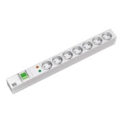 Bachmann Multiprise 19 pouces 7x avec interrupteur, alu 333.405-1