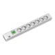 Bachmann Multiprise 19 pouces 7x prises 1,5U 7x avec protection 1xSch 333.000