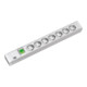 Bachmann Multiprise 19 pouces 7x prises 1,5U 7x avec protection 1xSch 333.000