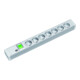 Bachmann Multiprise 19 pouces 7x PVC 7xProt. 1xPrise 333.600