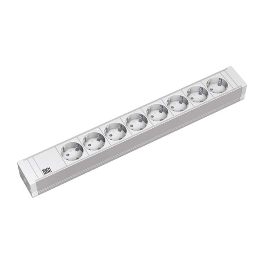 Bachmann Multiprise 19 pouces 8x PVC 8x protection 333.601