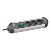 Bachmann Multiprise 3 prises avec interrupteur bascule 330.070-1