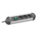 Bachmann Multiprise 3 prises avec interrupteur bascule 330.070