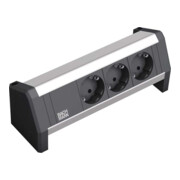Bachmann Multiprise 3x avec protection sans câble d’alimentation 339.1002-1