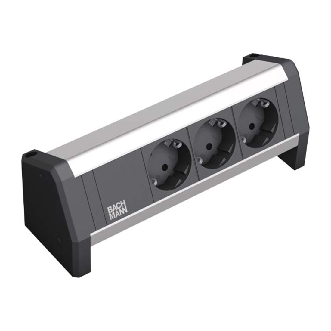 Bachmann Multiprise 3x avec protection sans câble d’alimentation 339.1002