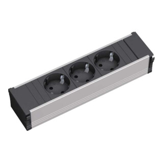 Bachmann Multiprise 3x CONI avec protection 333.1007