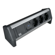 Bachmann Multiprise 3x protection noir 902.0050-1