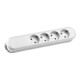 Bachmann Multiprise 4x blanc sans interrupteur 381.223K