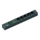 Bachmann Multiprise 5xPrises avec Interrupteur et Protection Surtension 2m 420.0022