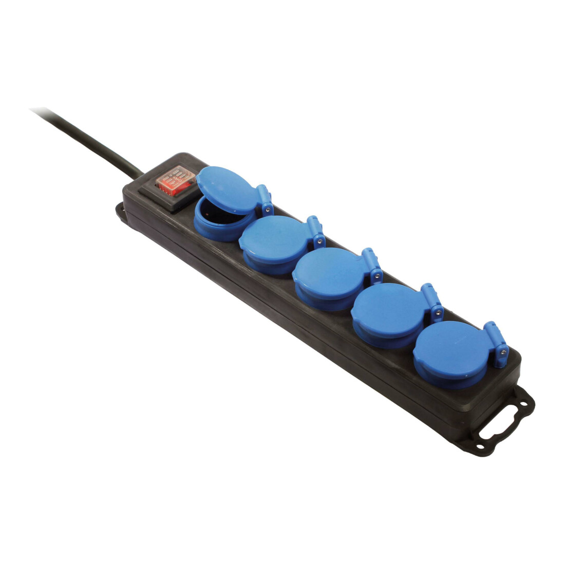 Bachmann Multiprise 5xProt. 1xInterrupteur 349.046
