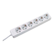 Bachmann Multiprise 6 prises 1,5 m, noir 381.141S-3