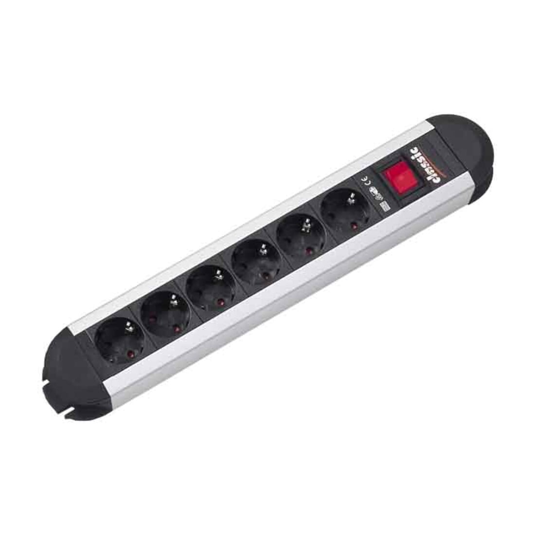 Bachmann Multiprise 6 prises avec interrupteur bascule 330.071