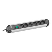 Bachmann Multiprise 6 prises avec interrupteur bascule 330.071-4