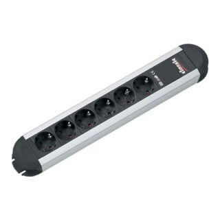Bachmann Multiprise 6x avec protection et interrupteur 331.010