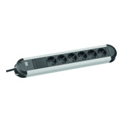 Bachmann Multiprise 6x avec protection et interrupteur 331.010-4