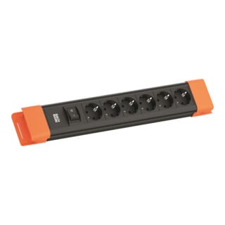 Bachmann Multiprise 6xCEE7/3 1xInterrupteur BM005917