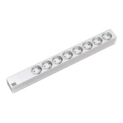 Bachmann Multiprise 8x avec protection, alu 333.416-1