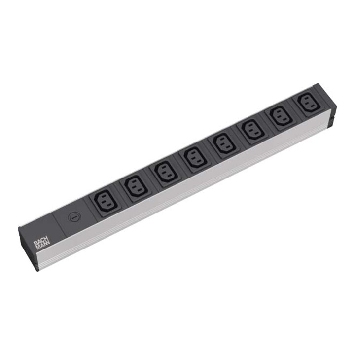 Bachmann Multiprise 8x IEC Câble d'alimentation, 10A F 333.408