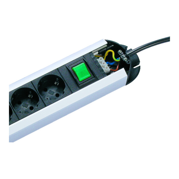 Bachmann Multiprise 9x avec interrupteur bascule 330.072