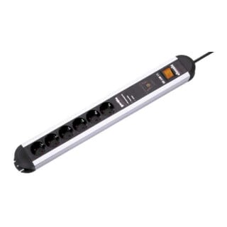 Bachmann Multiprise 9x avec interrupteur bascule 331.072