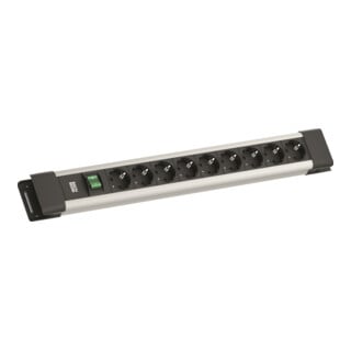 Bachmann Multiprise BM005902 9xCEE7/3 1xinterrupteur