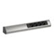 Bachmann Multiprise CASIA 2m aspect acier inoxydable 932.004