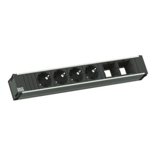 Bachmann Multiprise CONI 4xSchuko 2xABD 912.007