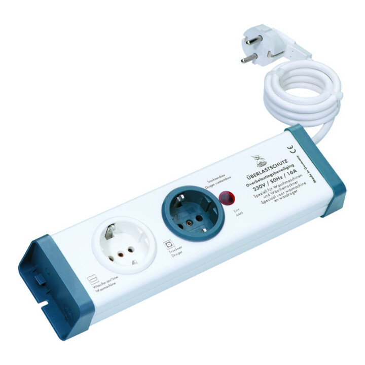 Bachmann Multiprise parafoudre 2 prises, 16A 924.164