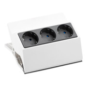 Bachmann Multiprise Peggy 3x avec protection blanc 500.000-4